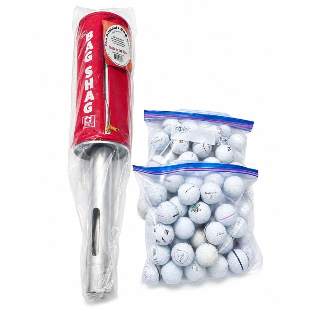 Original BAG SHAG Golf Ball Retriever NWT 82 Premium Titleist Callaway Balls